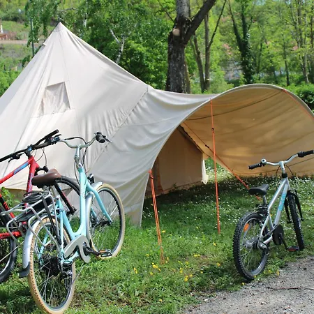Camping Vert Lavande Belmont-sur-Rance Exterior photo
